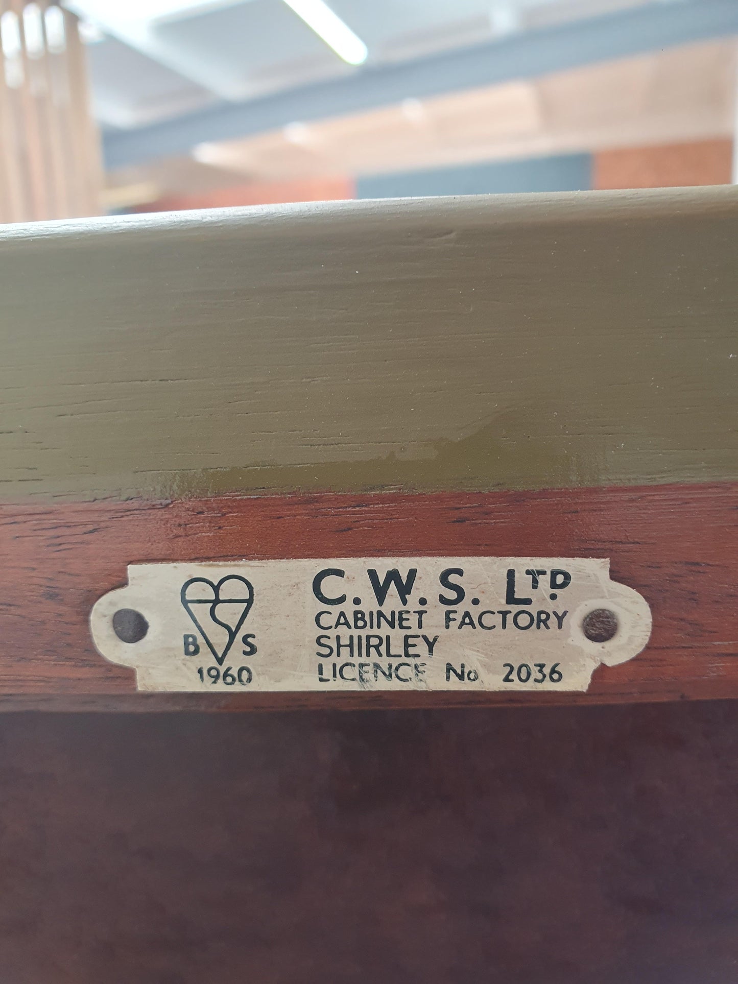 Chest of Drawers, 3 Drawers, CWS 1960