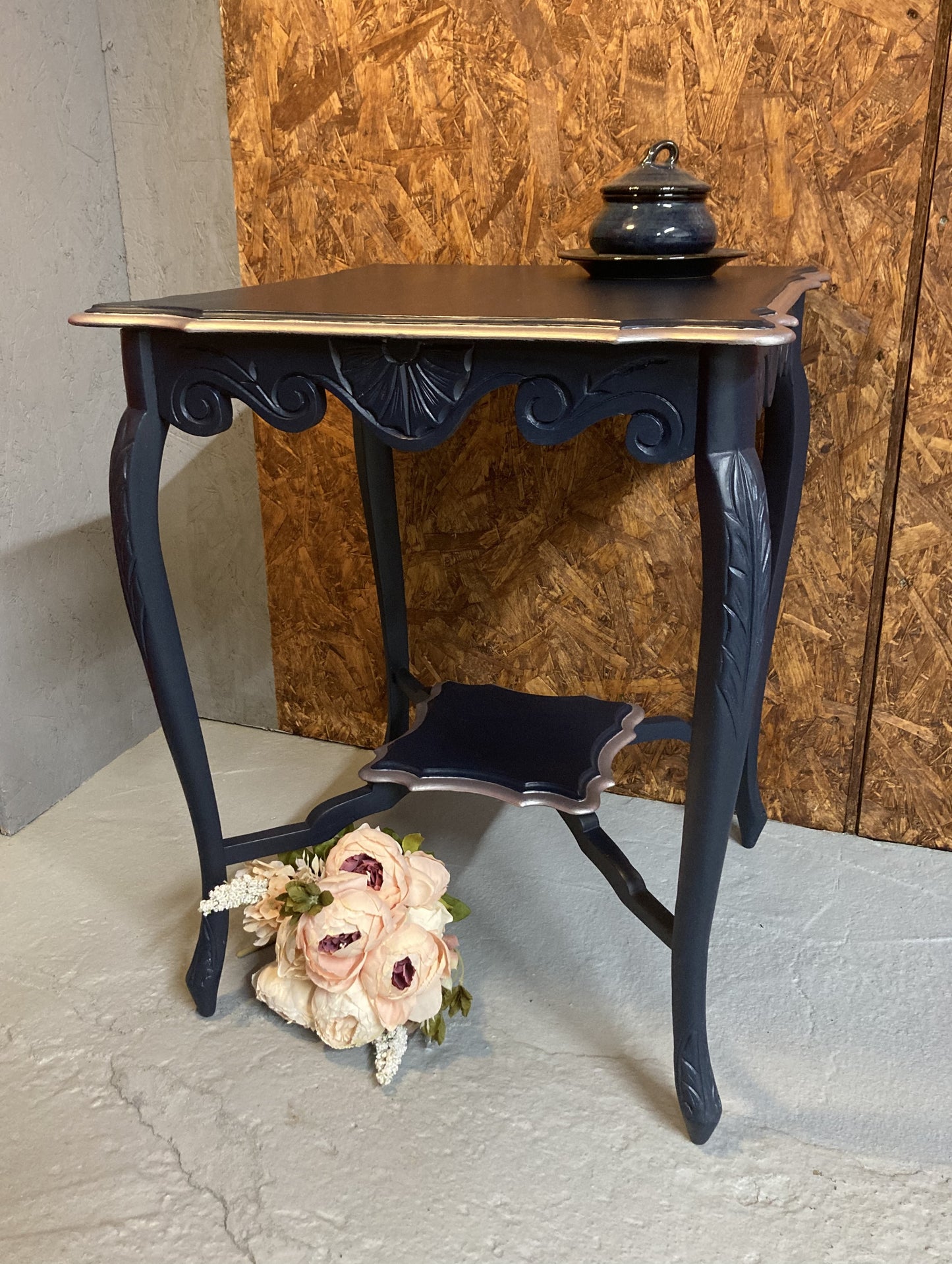 Carved Occasional Table