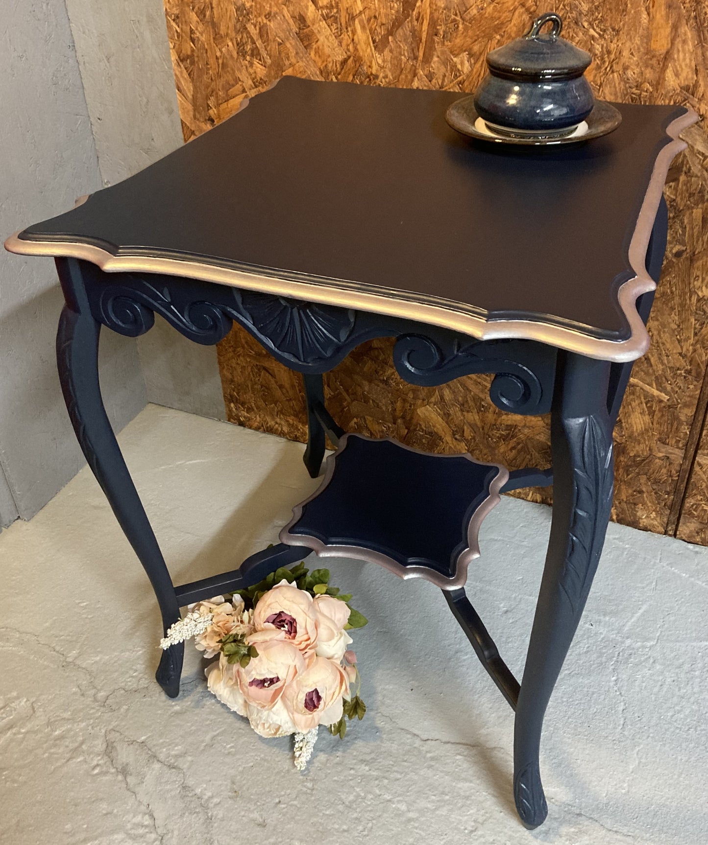 Carved Occasional Table