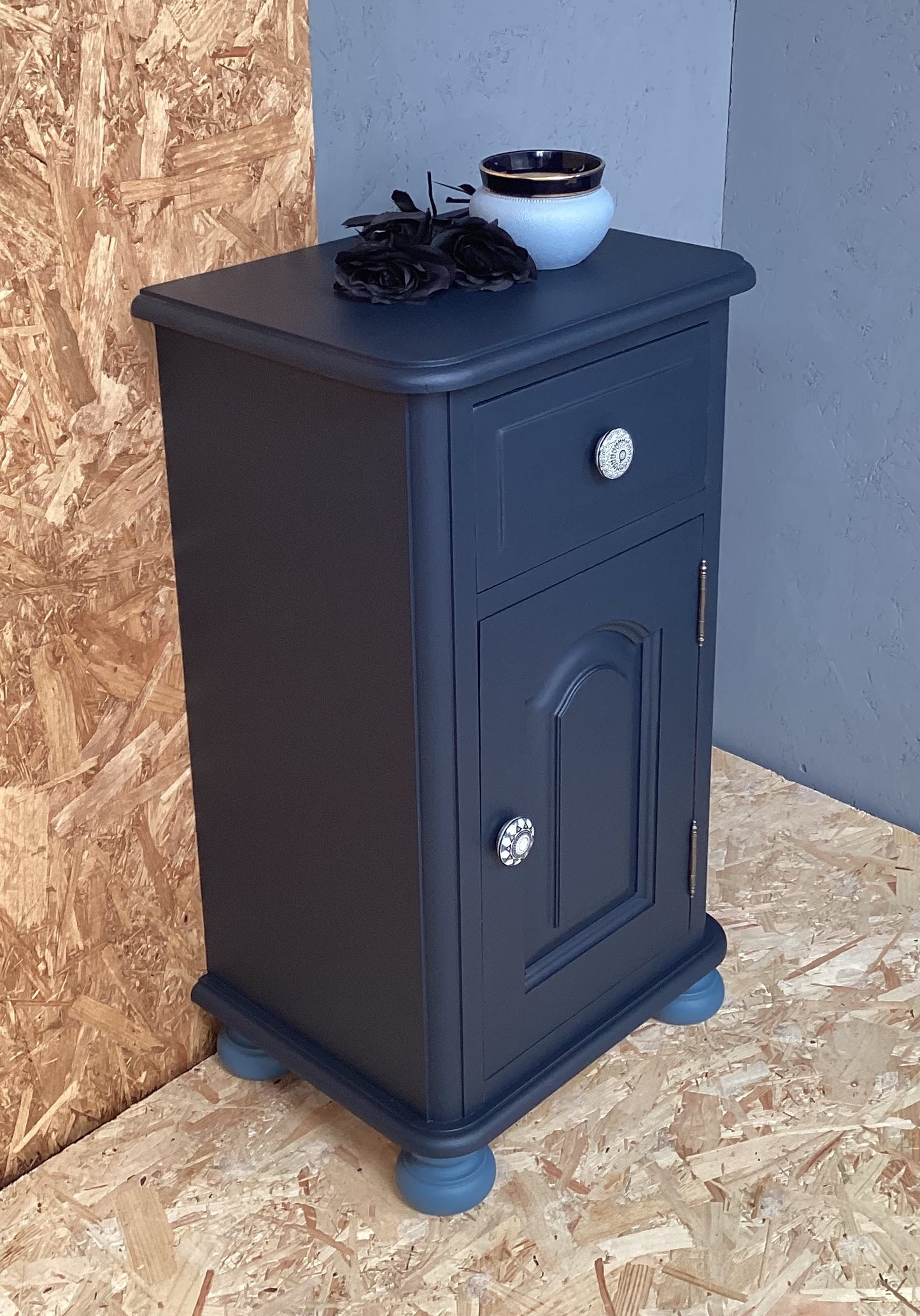 Solid Pine Cabinet, Single Drawer