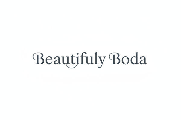 Text saying Beautifully Boda